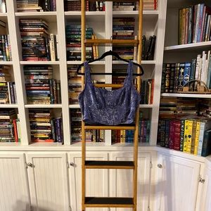 Wild Fable Lavender Velvet Corset Tank Top—NWOT